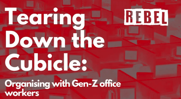 | Tearing Down the Cubicle Organising with Gen Z office workers | MR Online